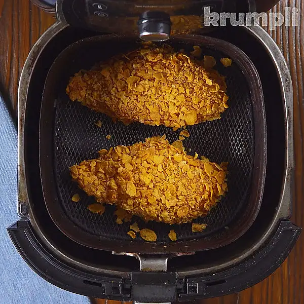 Cornflake Chicken process shots 6 of 15
