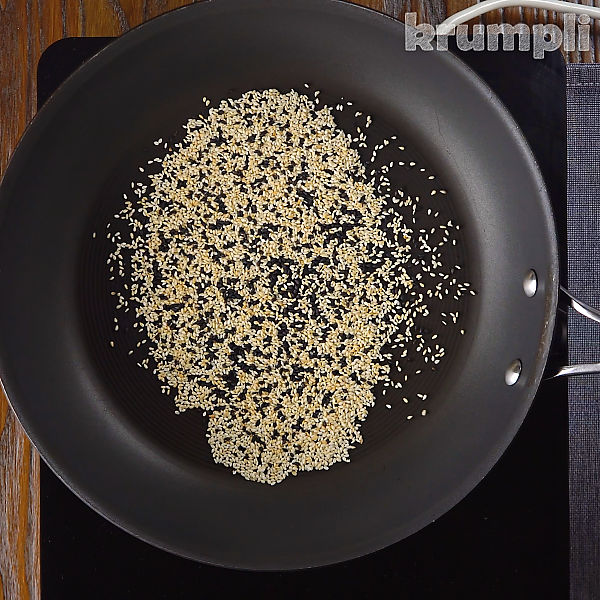 Sticky Sesame Tofu process shot 4 of 11