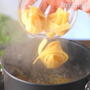 Steak Pasta process shot 4 of 7