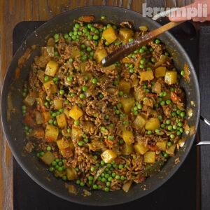Minced Beef Curry process shot 7 of 7