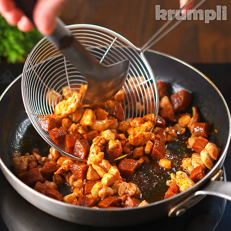 Chicken and Chorizo Risotto process shot 3 of 10