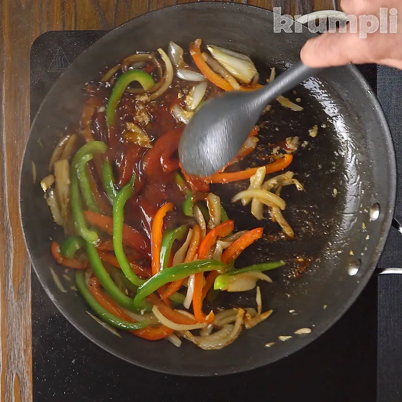 Dragon Chicken process shot 6 of 9