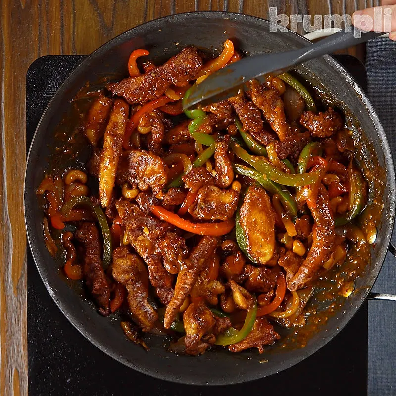 Dragon Chicken process shot 9 of 9