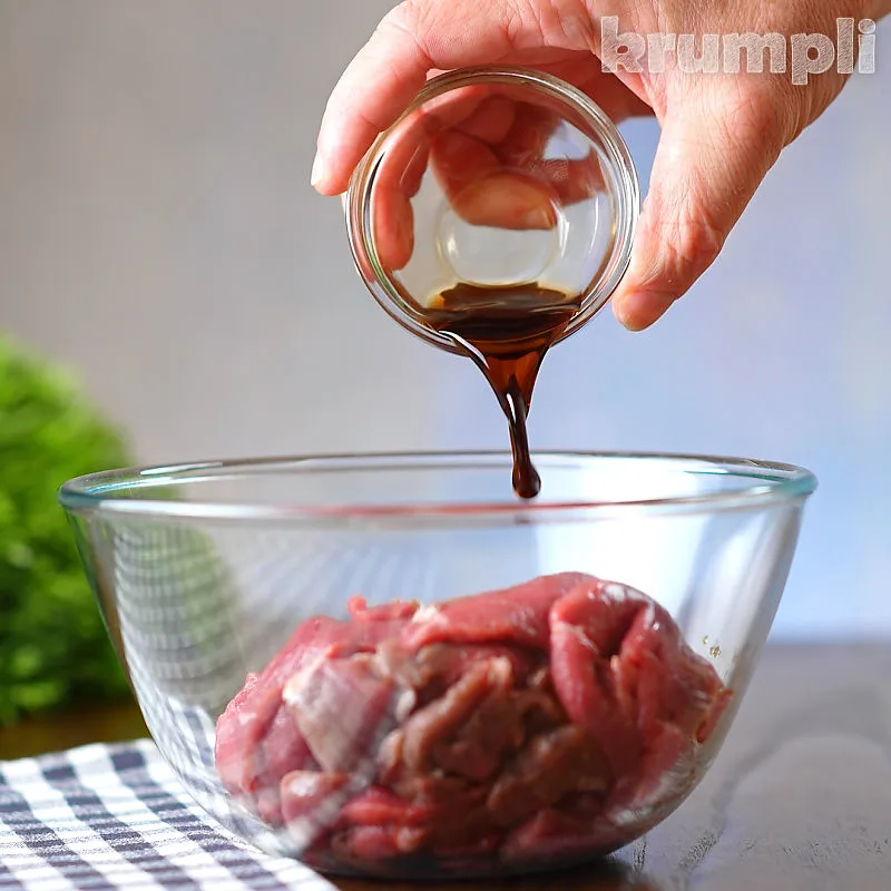 Thai Beef Stir Fry process shot 1 of 7