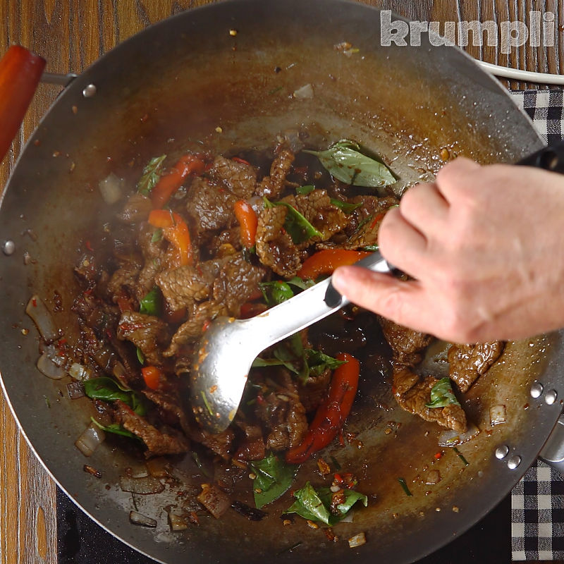 Thai Beef Stir Fry process shot 7 of 7