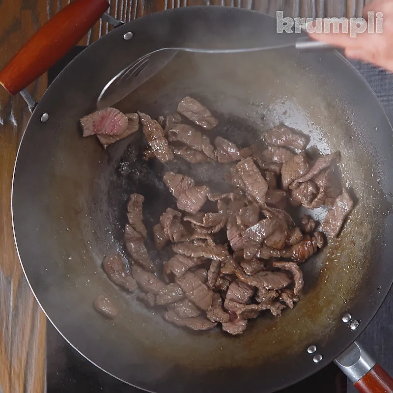 Beef Yakisoba process shot 3 of 8