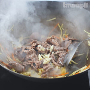 Beef Yakisoba process shot 5 of 8