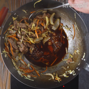 Beef Yakisoba process shot 7 of 8