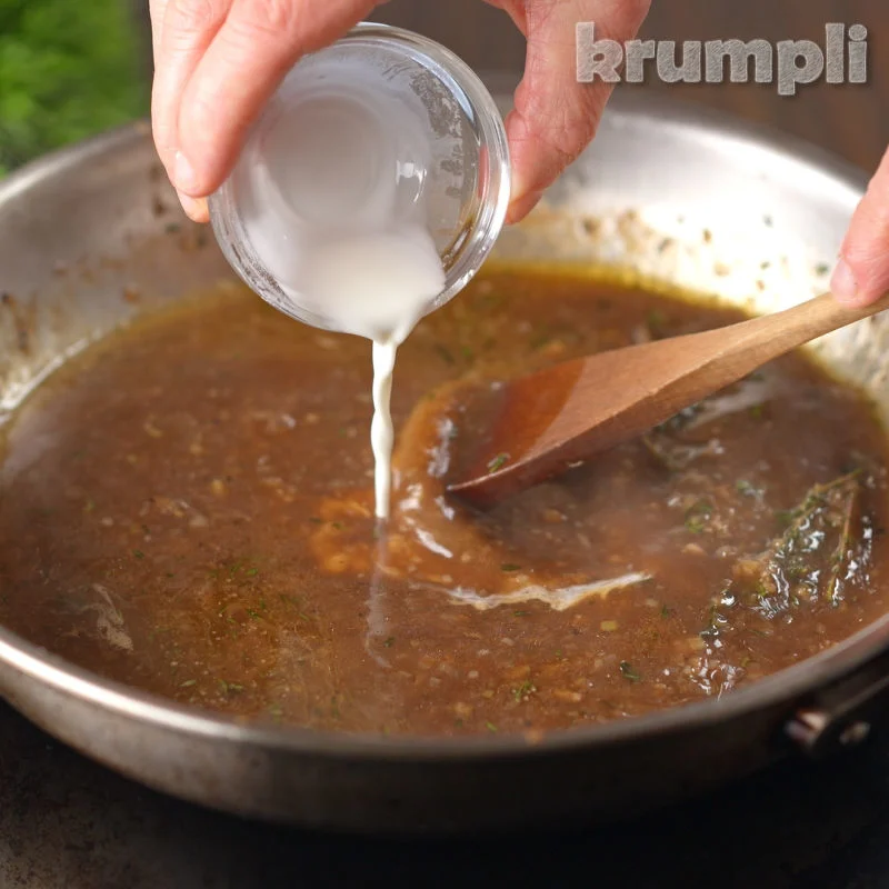 Brown sugar pork chops process shot 6 of 6