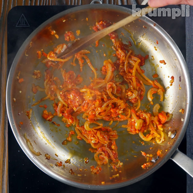 Chickpea Chilli process shot 2 of 7