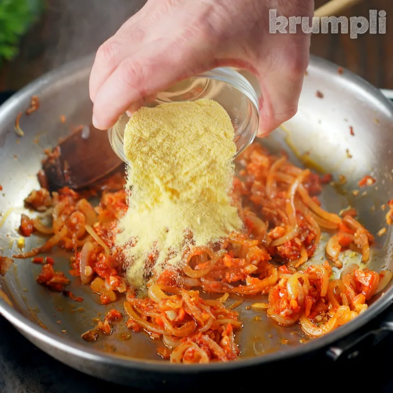 Chickpea Chilli process shot 3 of 7