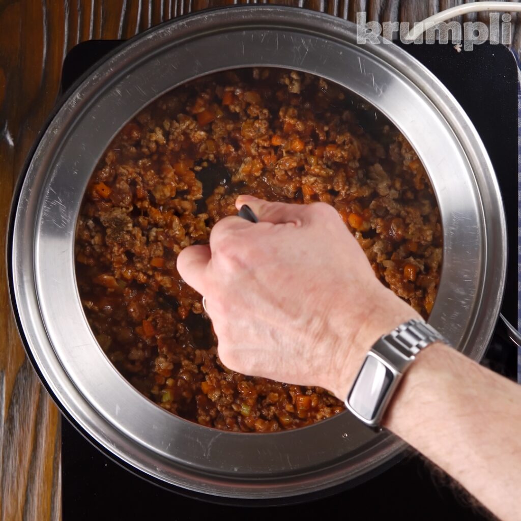 Pasta al Forno process shots 6 of 14
