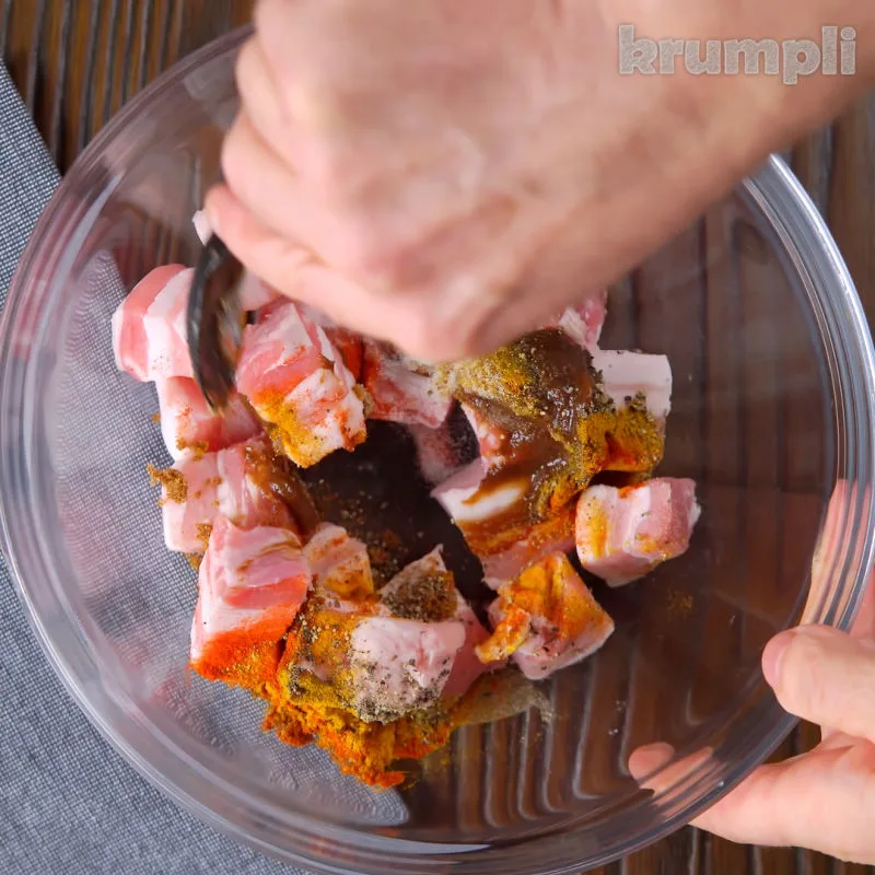 Pork Belly Curry process shot 2 of 10