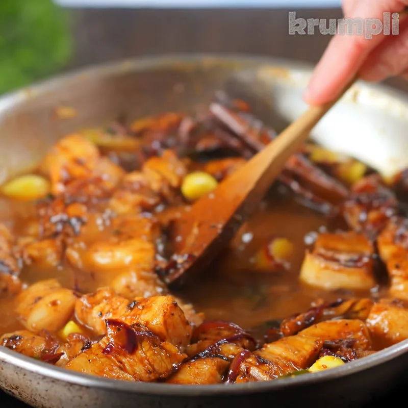 Pork Belly Curry process shot 7 of 10