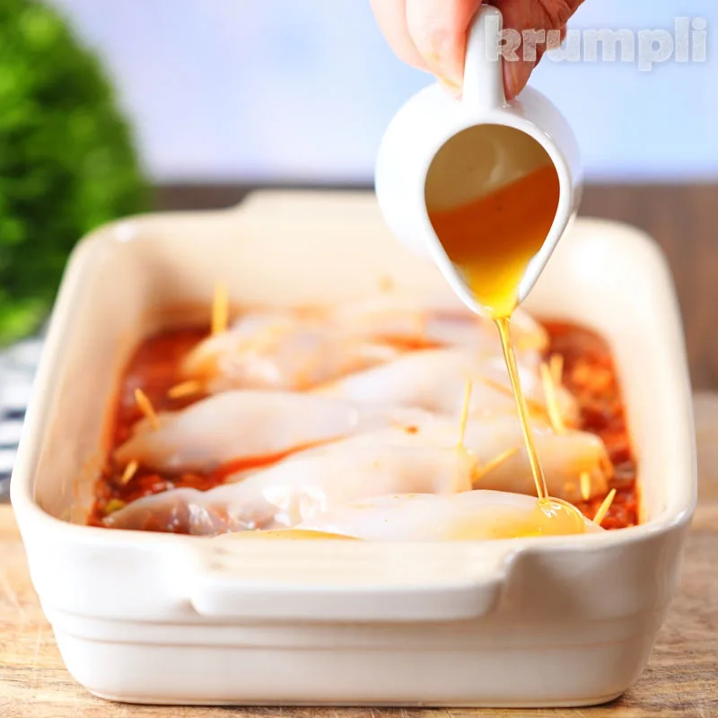 Stuffed Squid process shot 10 of 11