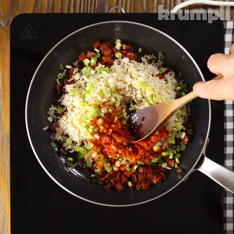 Stuffed Squid process shot 4 of 11