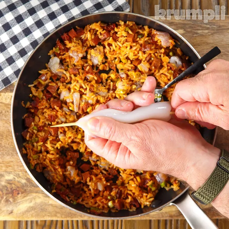 Stuffed Squid process shot 6 of 11