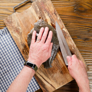 Turbot Preparation shot 3 of 3
