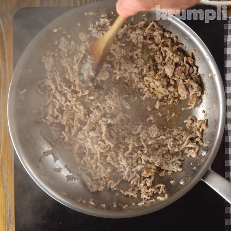 Pork Mince Pasta process shot 2 of 7