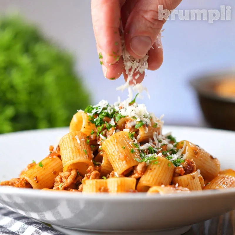 Pork Mince Pasta process shot 7 of 7
