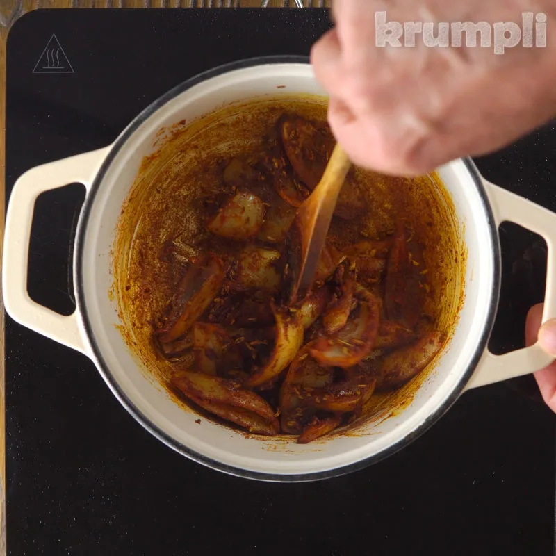 Pork Vindaloo process shot 7 of 10