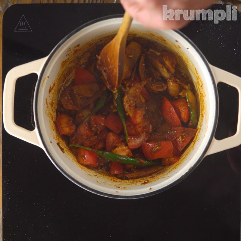 Pork Vindaloo process shot 8 of 10