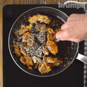 Sesame Chicken process shot 10 of 11