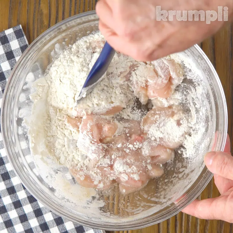 Sesame Chicken process shot 6 of 11