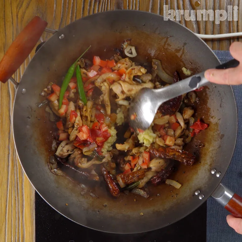 Achari Chicken process shot 5 of 7