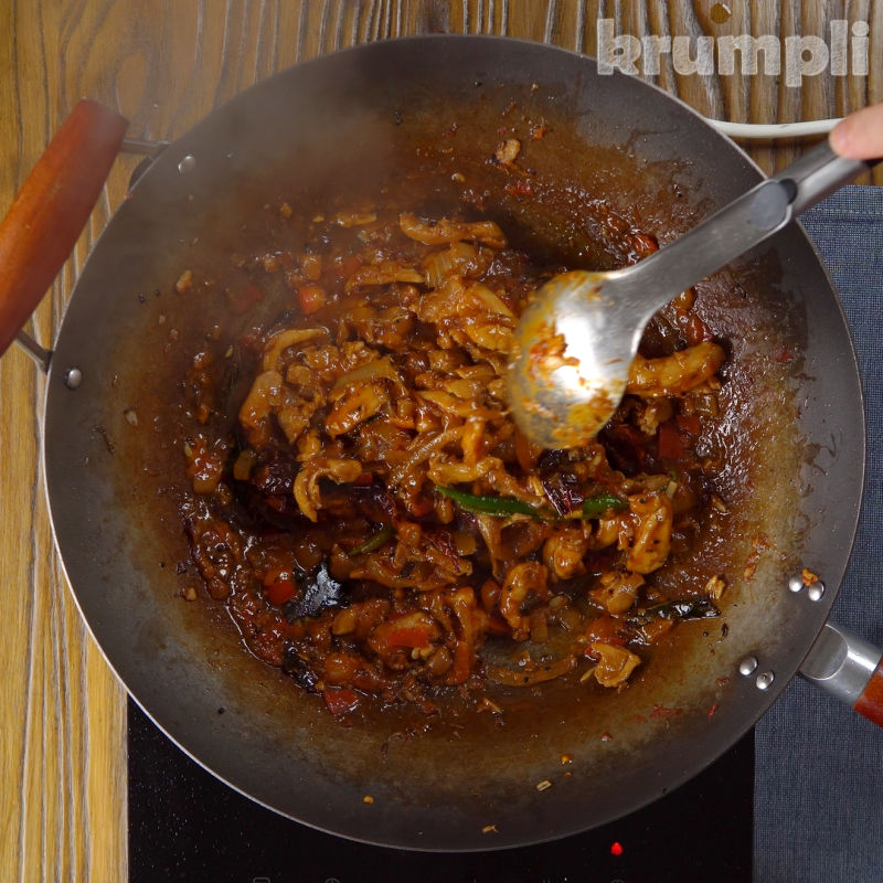 Achari Chicken process shot 6 of 7