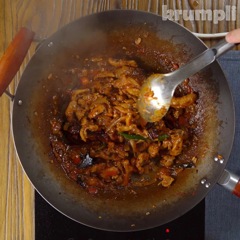 Achari Chicken process shot 6 of 7