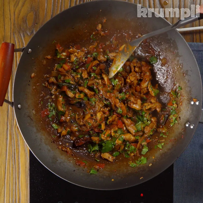 Achari Chicken process shot 7 of 7