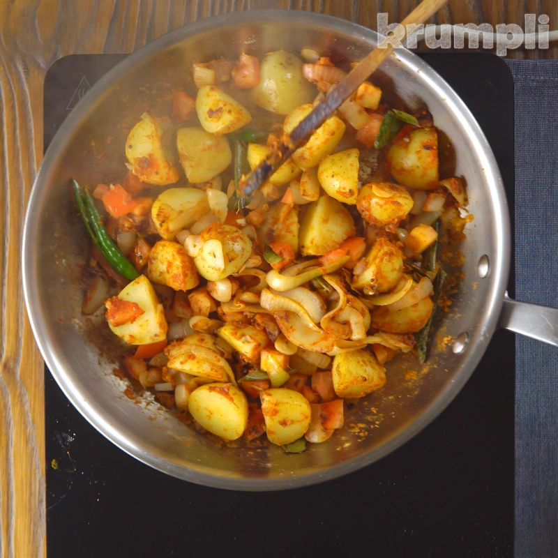 Chana Aloo process shot 5 of 7