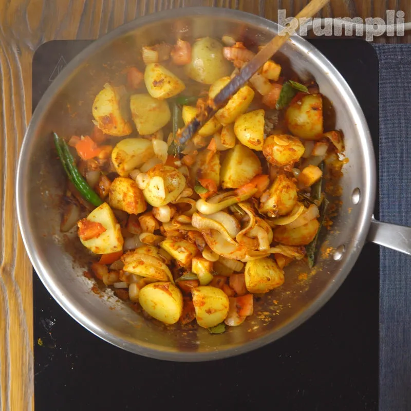 Chana Aloo process shot 5 of 7