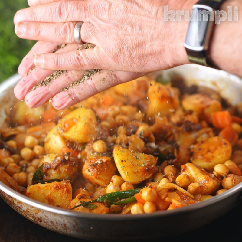 Chana Aloo process shot 7 of 7