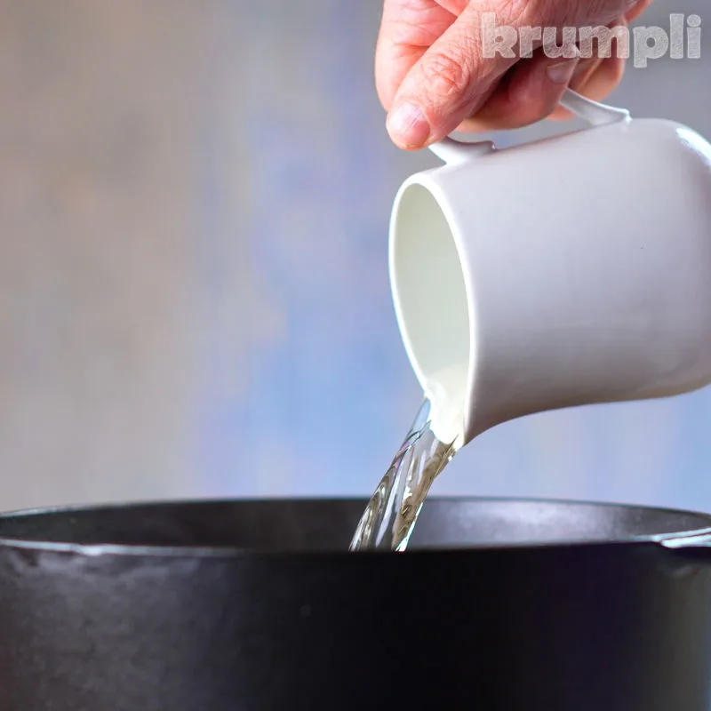 Pasta Genovese process shot 7 of 10