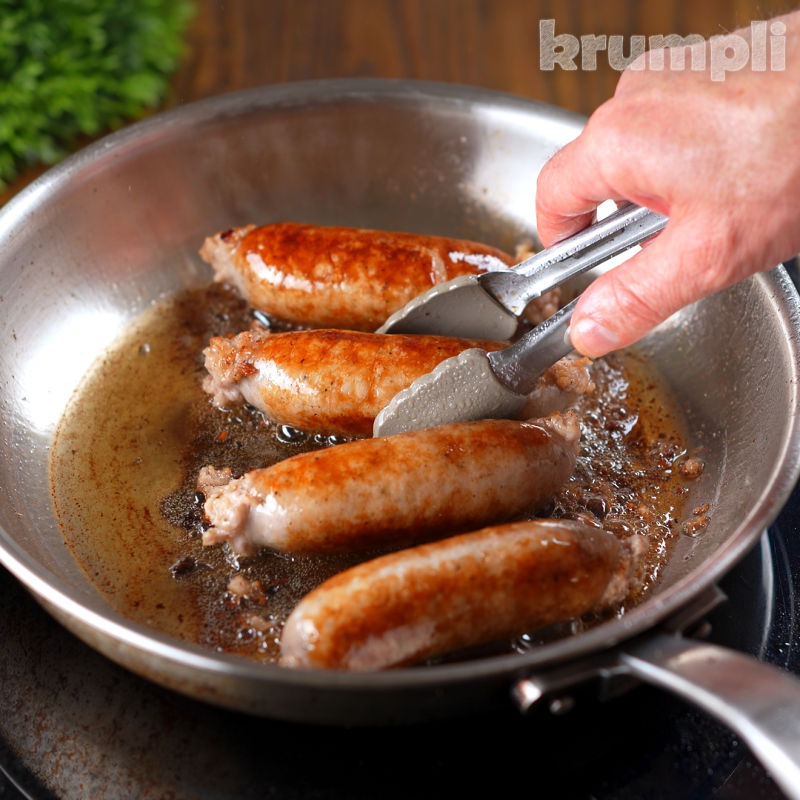Sausage Curry process shot 1 of 8