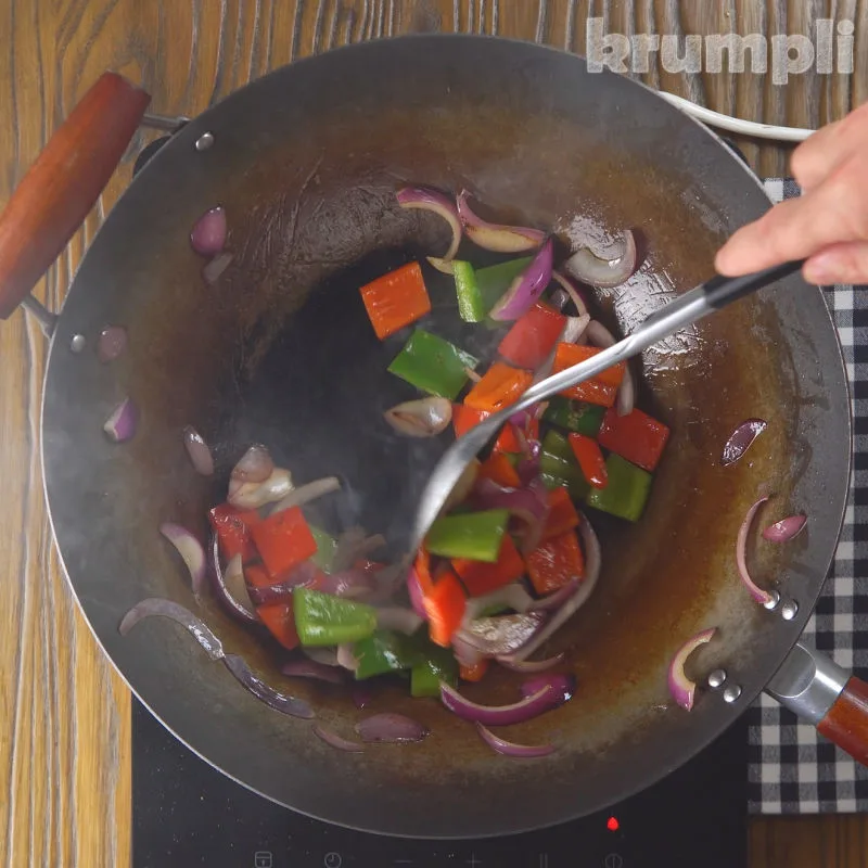 Szechuan Tofu process shot 6 of 8