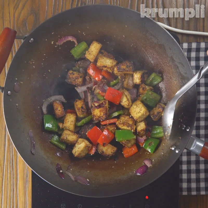 Szechuan Tofu process shot 7 of 8
