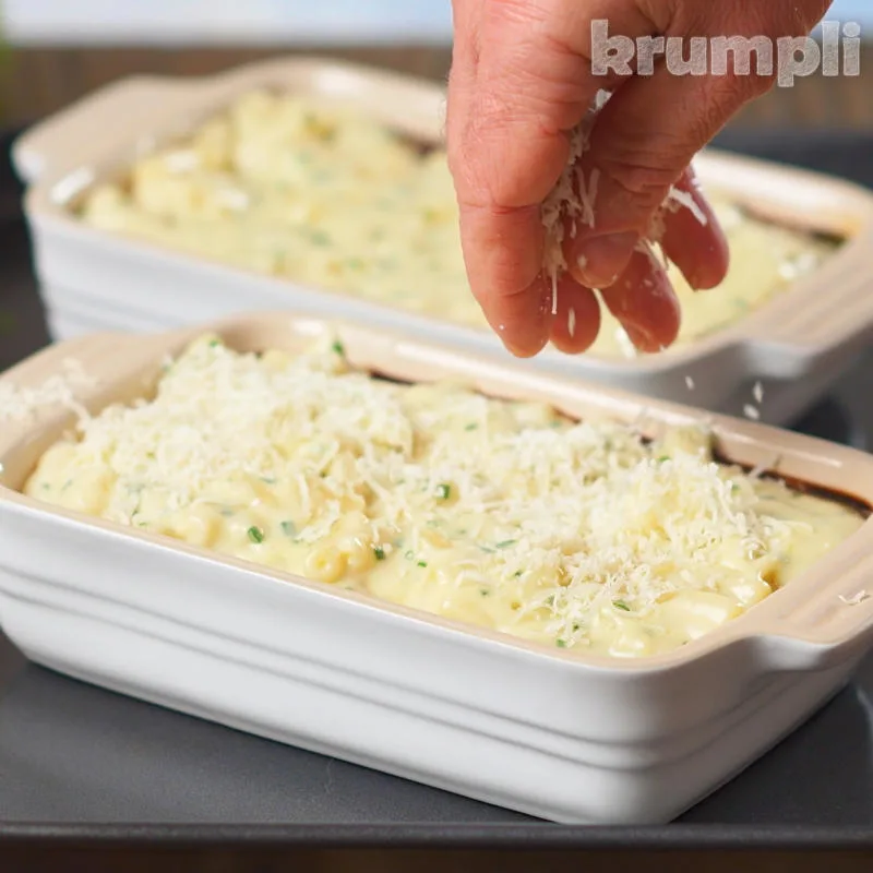 Cheesy Bean Pasta Process shot 10 of 11