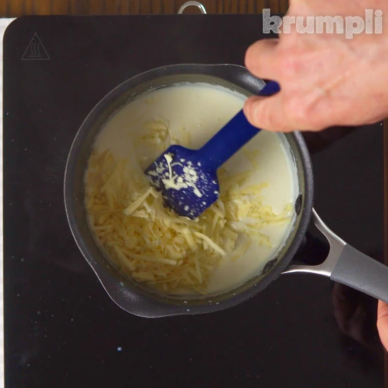 Cheesy Bean Pasta Process shot 5 of 11