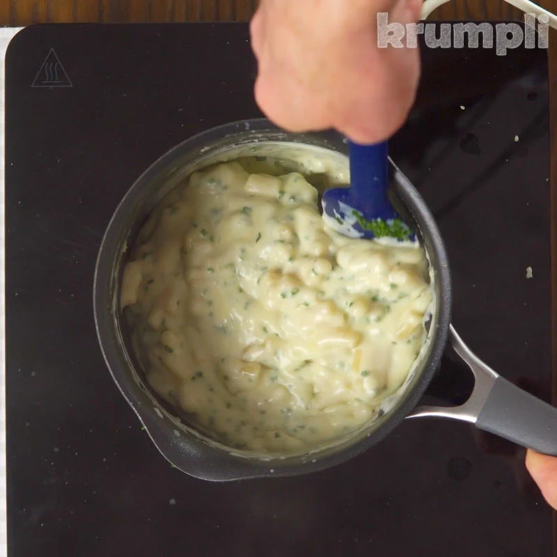 Cheesy Bean Pasta Process shot 7 of 11