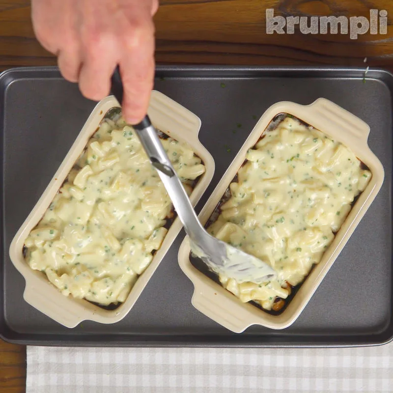 Cheesy Bean Pasta Process shot 9 of 11