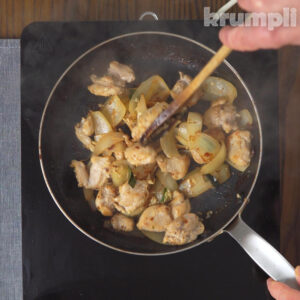 Chicken and Mushroom Curry Process Shot 2 of 7