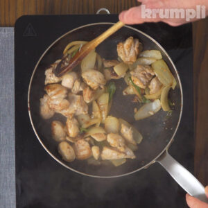 Chicken and Mushroom Curry Process Shot 3 of 7