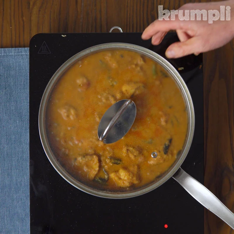 Andhra Chicken Curry Process shot 7 of 9