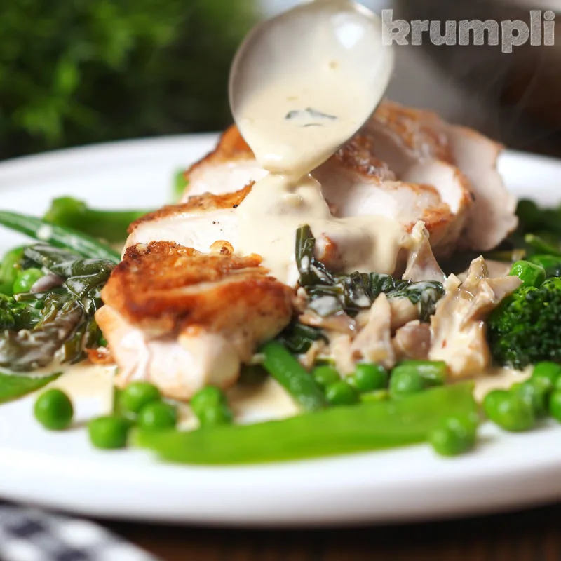 Chicken Florentine Process shot 8 of 8