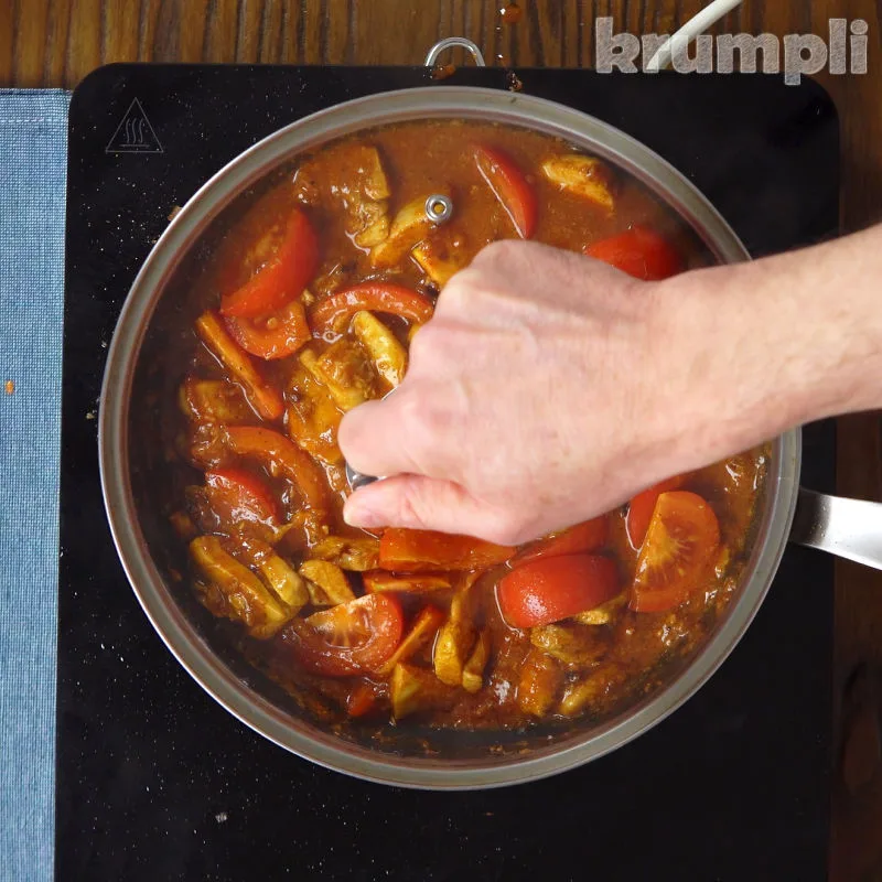 Chicken Rogan Josh Process shot 8 of 9