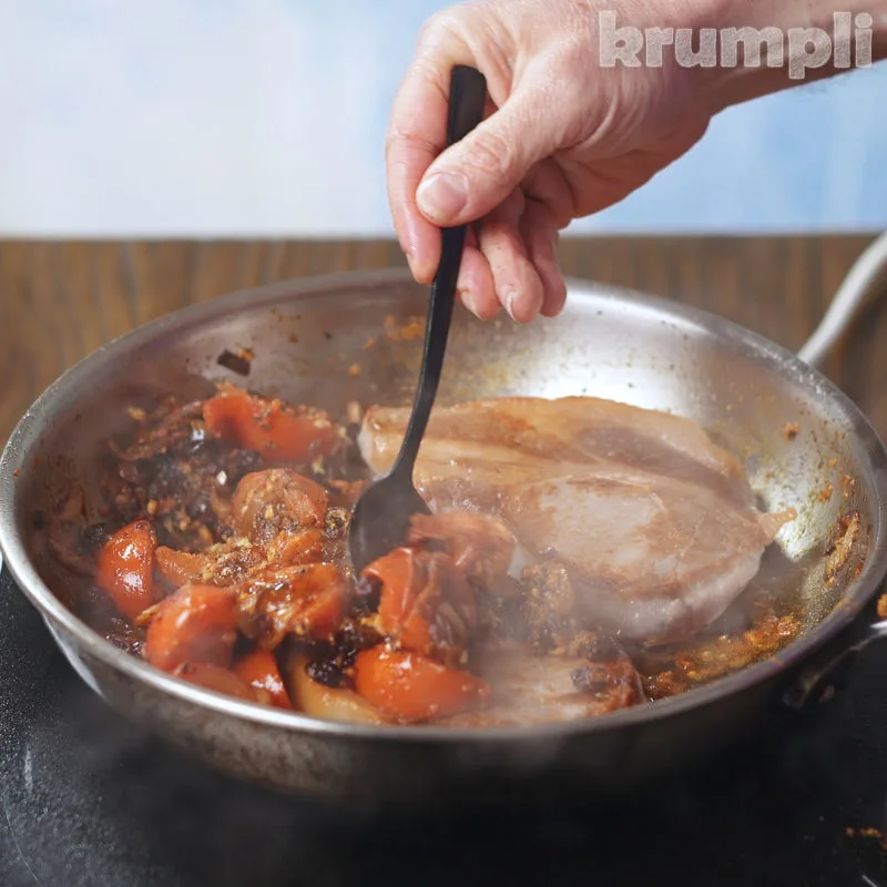 Curried Pork Chops Process shot 5 of 6