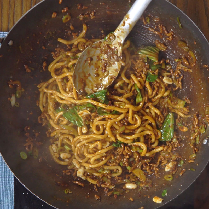 Dan Dan Noodles Process Shot 5 of 6